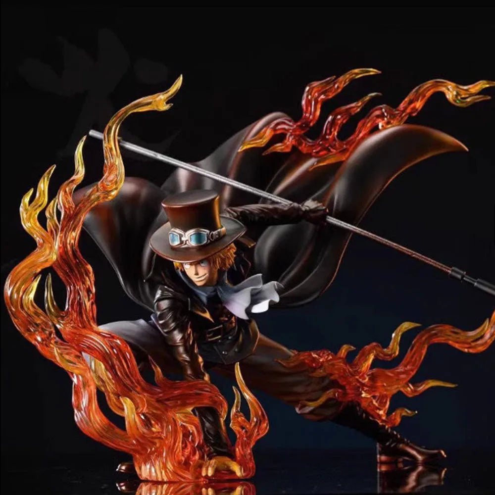 22cm Anime One Piece Sabo Figure IU Fire Fist Sabo Figures Revolutionary Army Figure Model Pvc Statue Doll Statue Toys Gift 22cm Anime One Piece Sabo Figure IU Fire Fist Sabo Figures Revolutionary Army Figure Model Pvc Statue Doll Statue Toys Gift